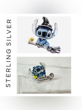🌟 S925 Sterling Silver Wizard Stitch Charm